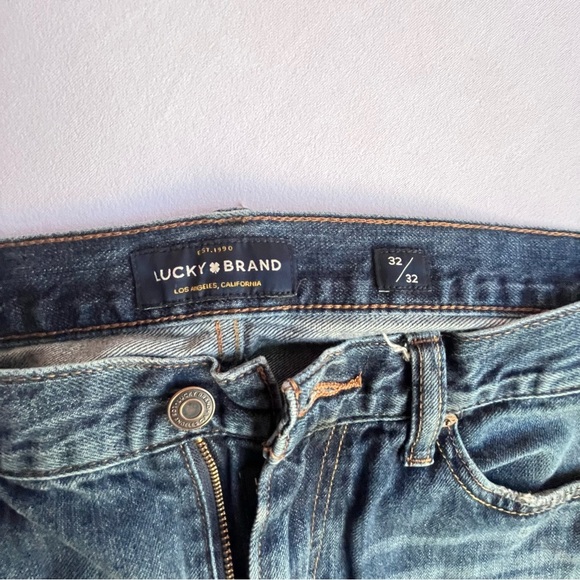 Lucky Brand Dark Blue Men's Straight Jeans - Picture 3 of 11